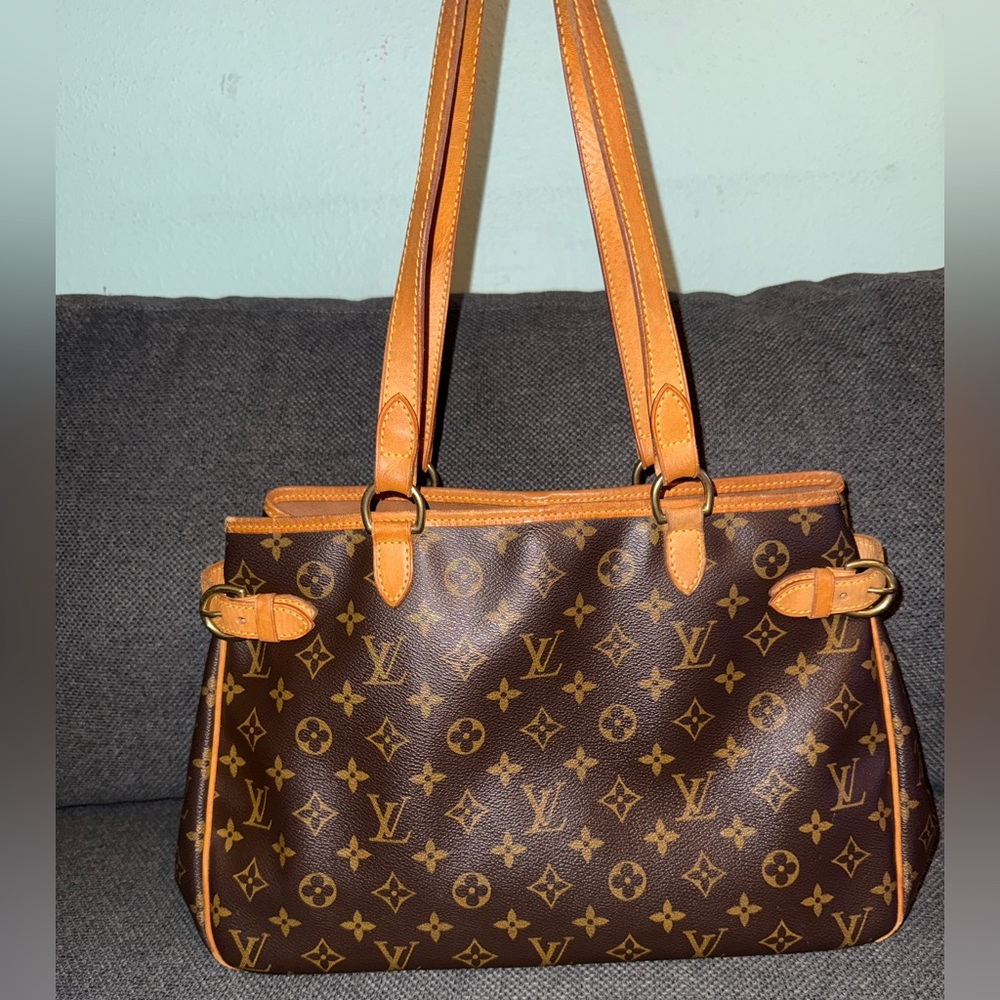 Louis Vuitton Brown Batignolles Monogram Horizontal Tote Bag